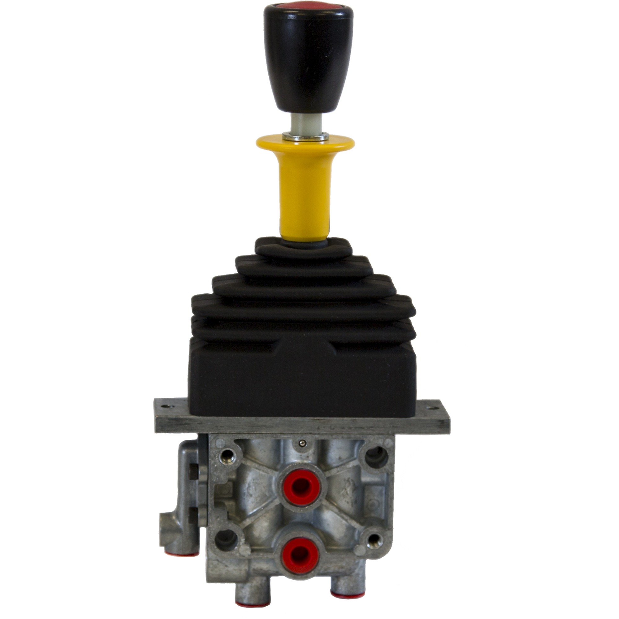 Buyers Products Single Lever Air Control Valve - 4-way Hoist with Feather Down, No PTO Output Function, Detent Center Position, Spring Center Model # K70DFD